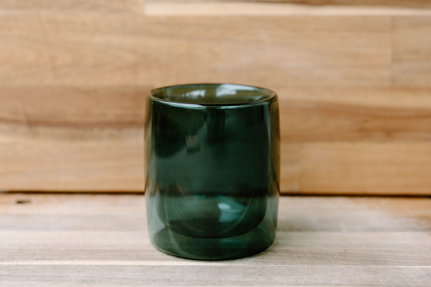 4 Pack double wall glass tumbler- Deep Sea