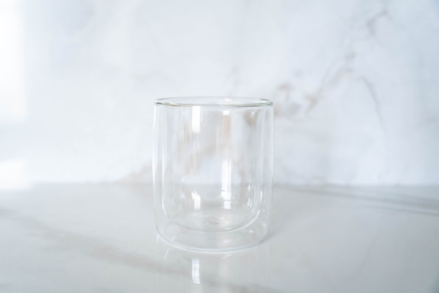 6 Pack double wall glass tumbler- Ice