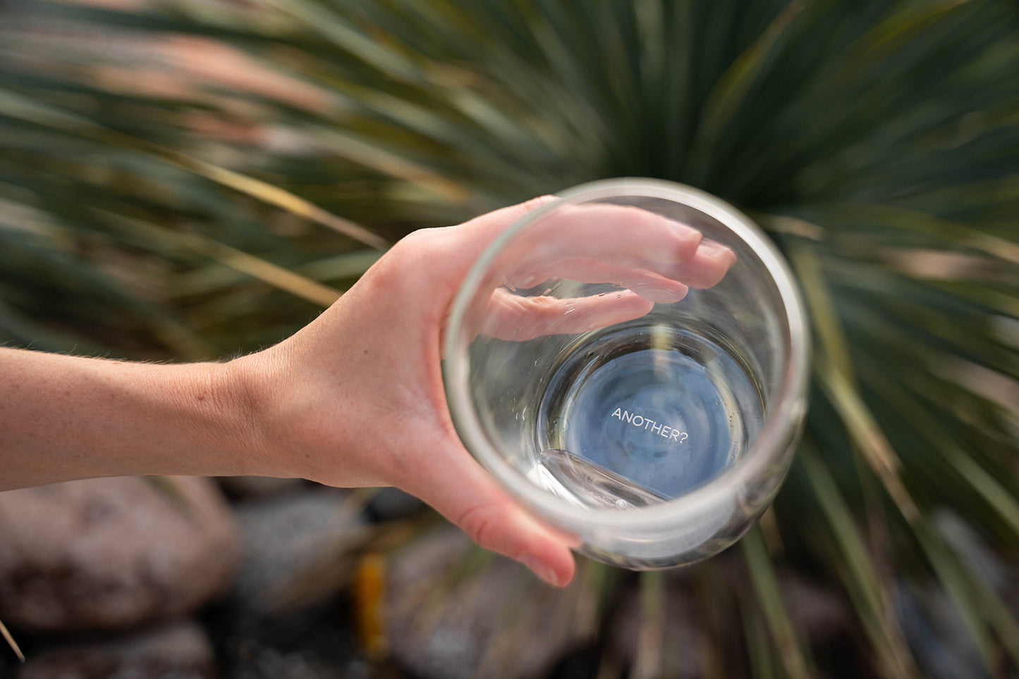 6 Pack double wall glass tumbler- Ice