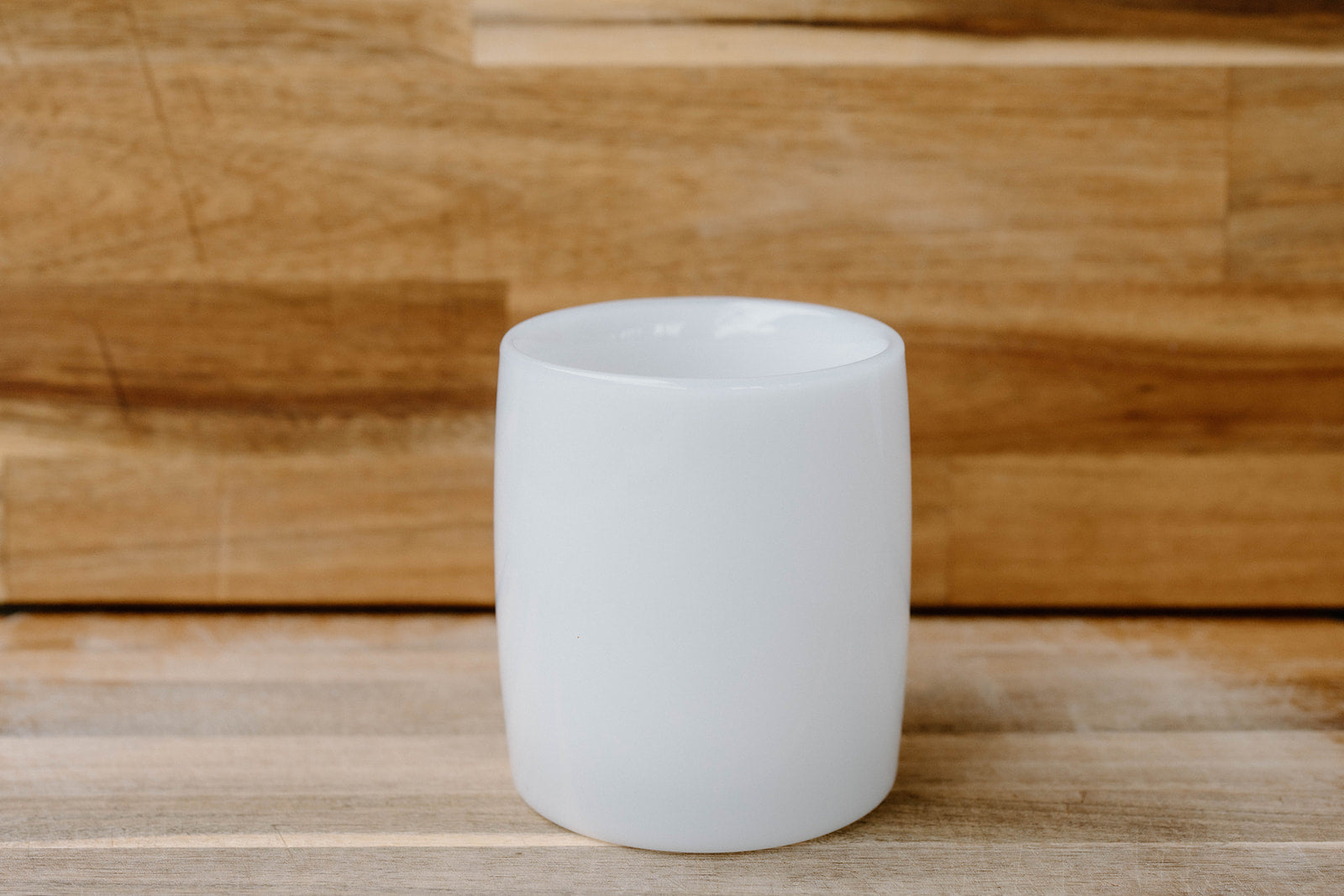 4 Pack double wall glass tumbler- Whipped Cream