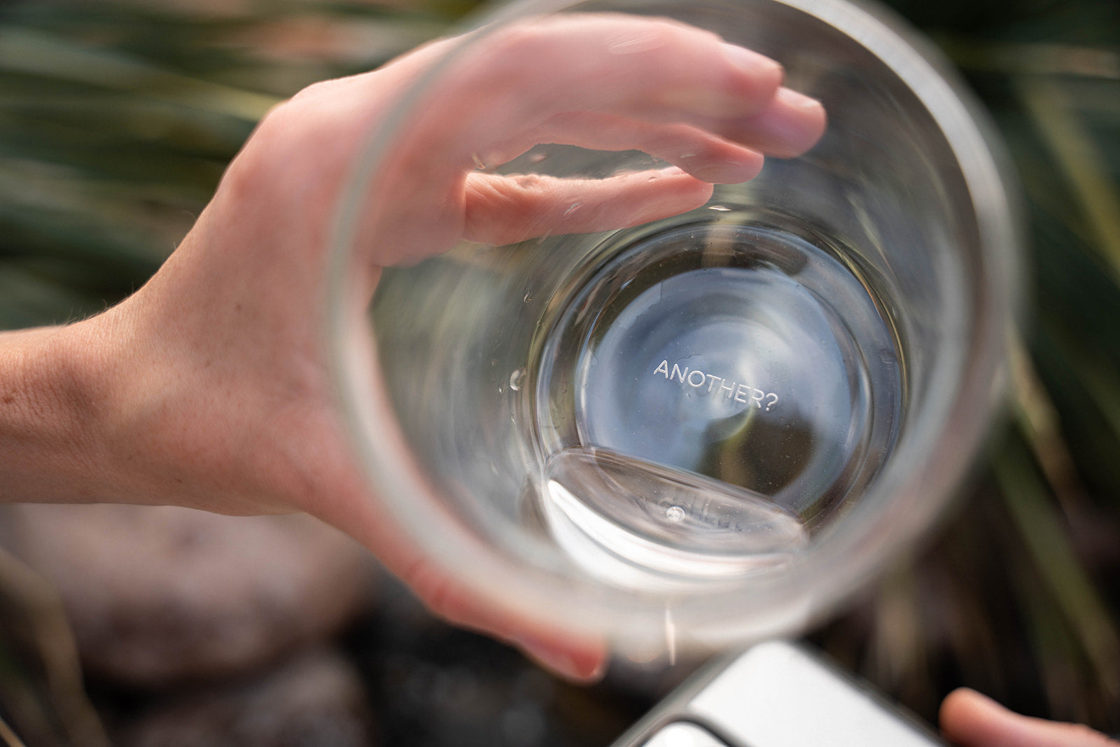 6 Pack double wall glass tumbler- Ice