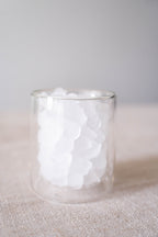 4 Pack double wall glass tumbler- Ice