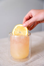4 Pack double wall glass tumbler- Ice