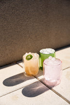 6 Pack double wall glass tumbler (MULTI)