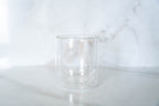 4 Pack double wall glass tumbler- Ice